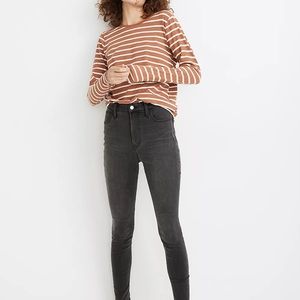 madewell 9” mid-rise skinny jeans size 29